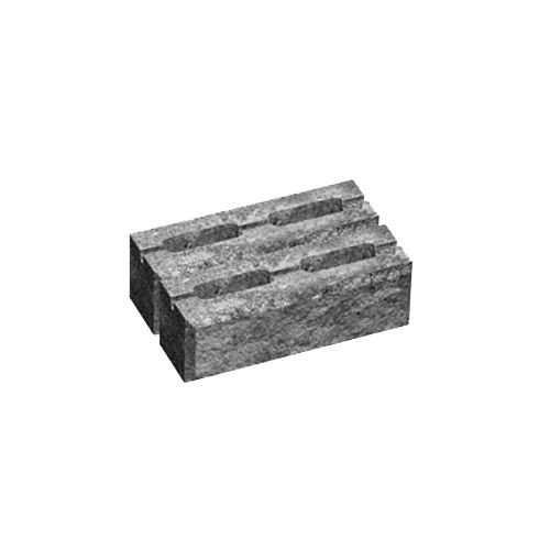 Блок декоративный 300x200x100 серый