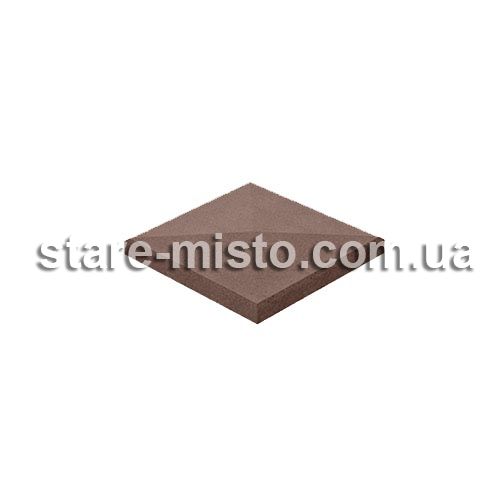 Кришка на стовпчик 380x380x70 бордовий