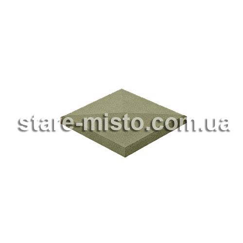 Кришка на стовпчик 380x380x70 гірчичний