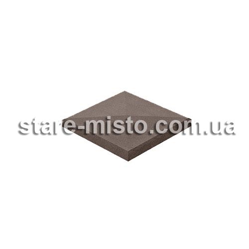 Кришка на стовпчик 380x380x70 коричневий