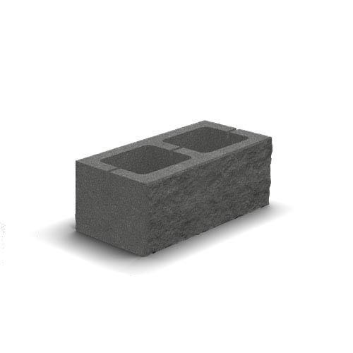 Блок декоративный 400x200x150 для забора грейс