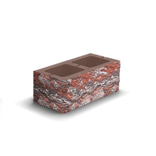 Блок декоративный 400x200x150 для забора равена