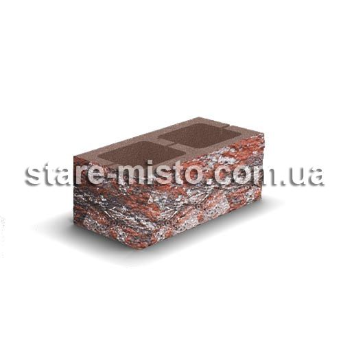 Блок декоративний 400x200x150 для паркану равена