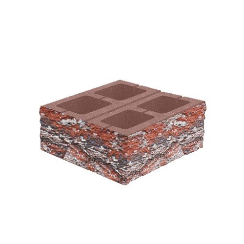 Блок декоративний 400x400x150 для колони равена