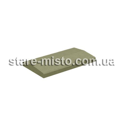 Кришка на паркан 500x180x60 гірчичний