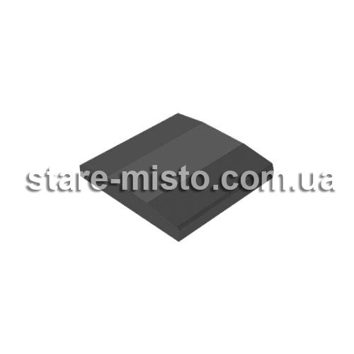 Кришка двоскатна 500x500x80 чорний