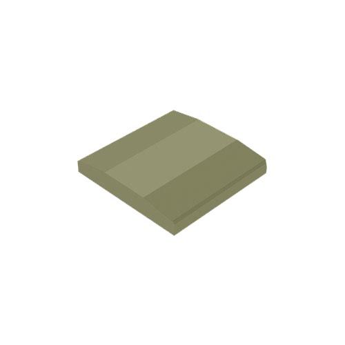 Крышка двускатная 500x500x80 горчичный
