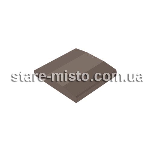 Кришка двоскатна 500x500x80 коричневий