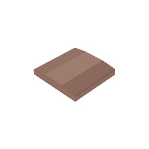Крышка двускатная 500x500x80 персиковый