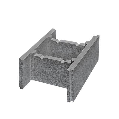 Блок незнімної опалубки бетонний 510x400x235