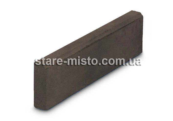 Поребрик 100x20x6см Чорний