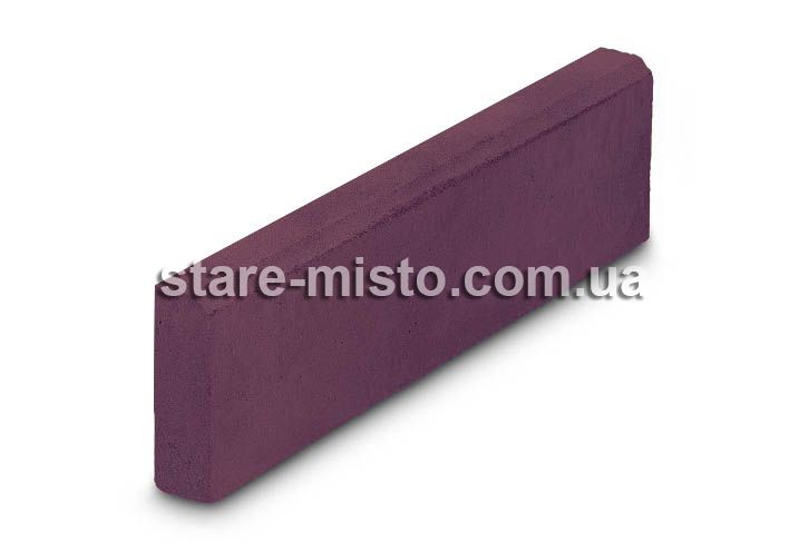 Поребрик 100x20x6см Коричневий