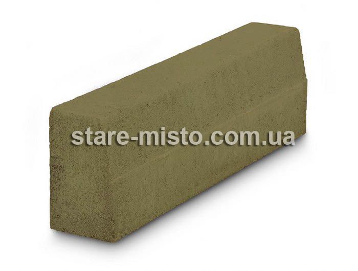 Борт дорожній 1000x150x300 Гірчичний