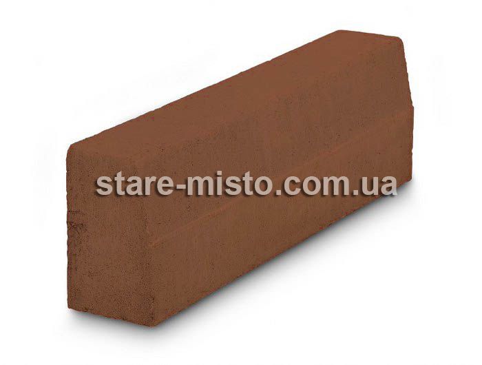 Борт дорожній 1000x180x300 Червоний