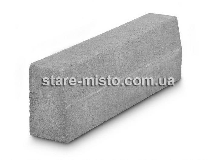 Борт дорожній 1000x150x300 Сірий