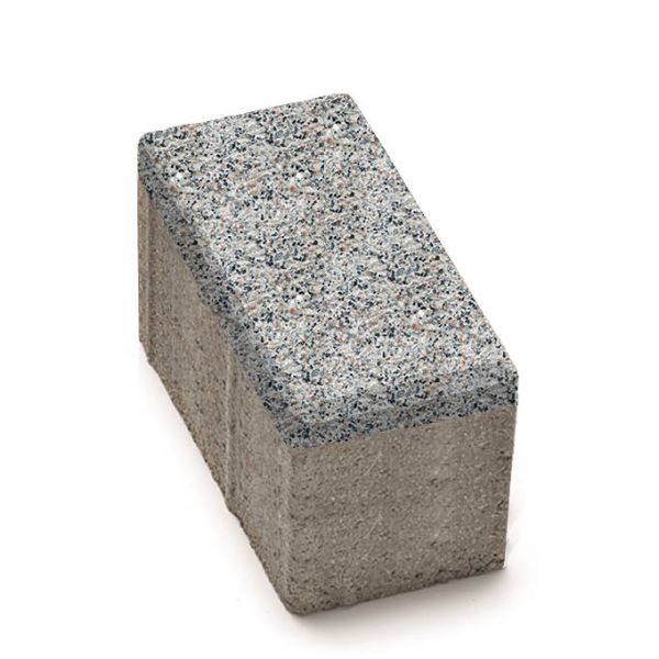 Цегла 200x100x100 Меланж Бісер