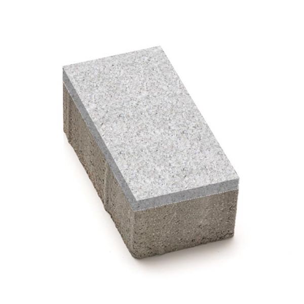 Цегла 200x100x60 без фаски Білий