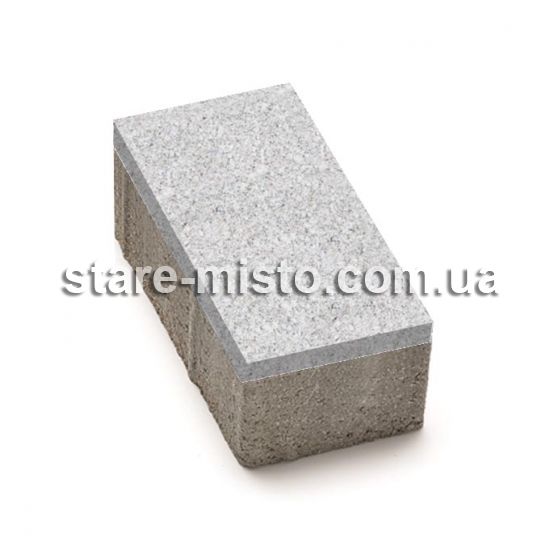 Цегла 200x100x60 без фаски Білий