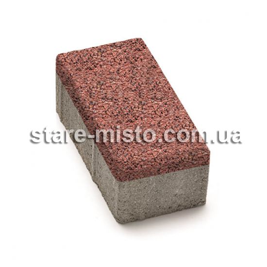 Цегла 200x100x60 Меланж Корал