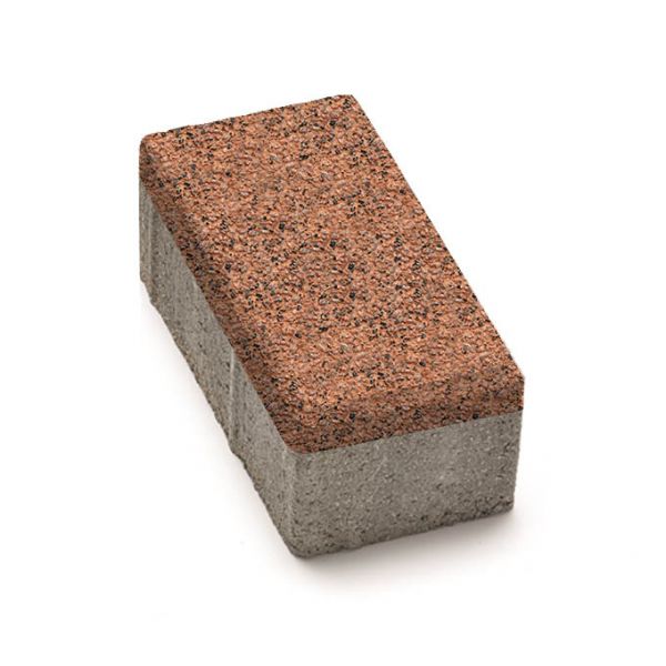 Цегла 200x100x60 Меланж Оранж