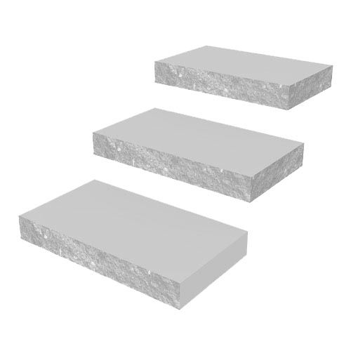 Кришка на парапет 450x250x60 білий