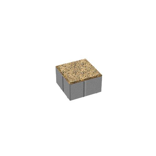 Квадрат Меланж 100x100x60 Танжерин
